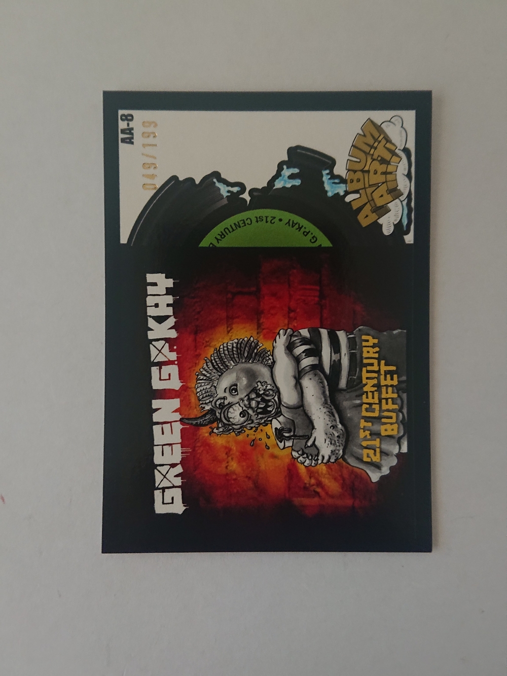 2025 Garbage Pail Kids GPK Green Day - 21st Century Buffet Album (AA-8) /199
